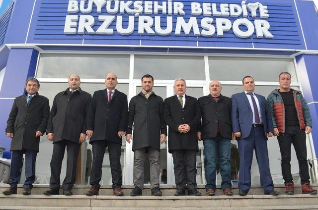 BB Erzurumspor yönetimine hayırlı olsun ziyareti