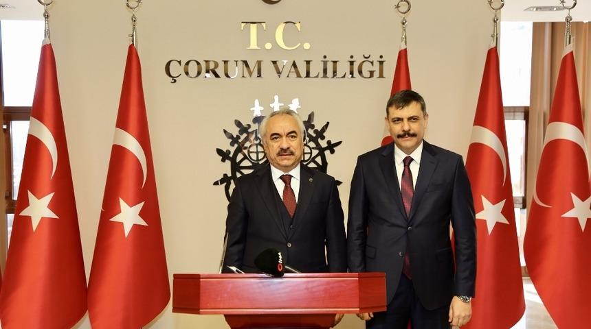 İ&ccedil;işleri Bakan Yardımcısı Ersoy &Ccedil;orum&rsquo;da