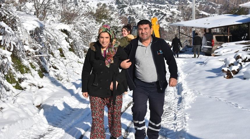 Diyaliz hastasının imdadına belediye ekibi yetişti