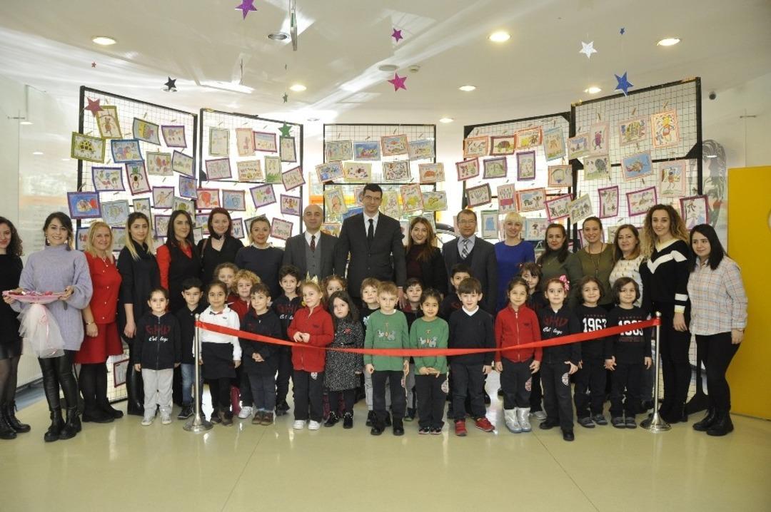 GKV&rsquo;nin minik ressamlarından karma sergi