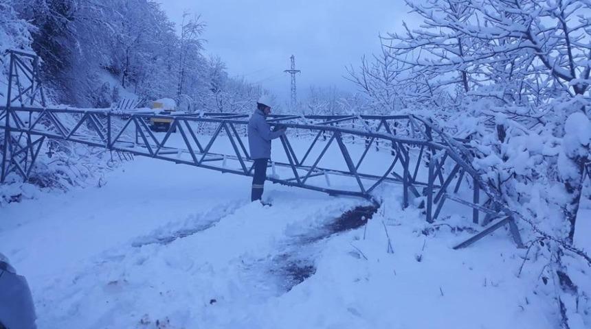 Başkent EDAŞ kışın da kesintisiz hizmet vermek i&ccedil;in &ccedil;alışıyor