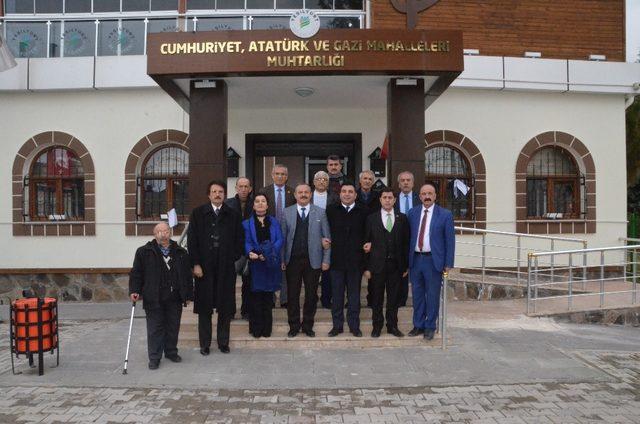 CHP’li Soner Gökçe’den muhtarlar derneğine ziyaret