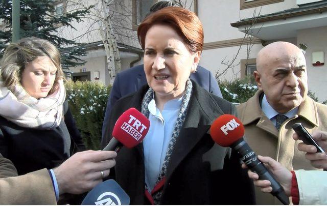 Akşener, Ceren Damar'ın ailesine taziye ziyaretinde bulundu