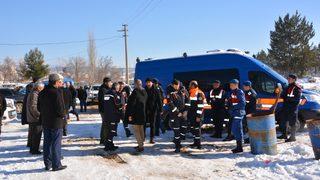 Uşak'ta kayıp yaşlı adamı arama çalışmaları