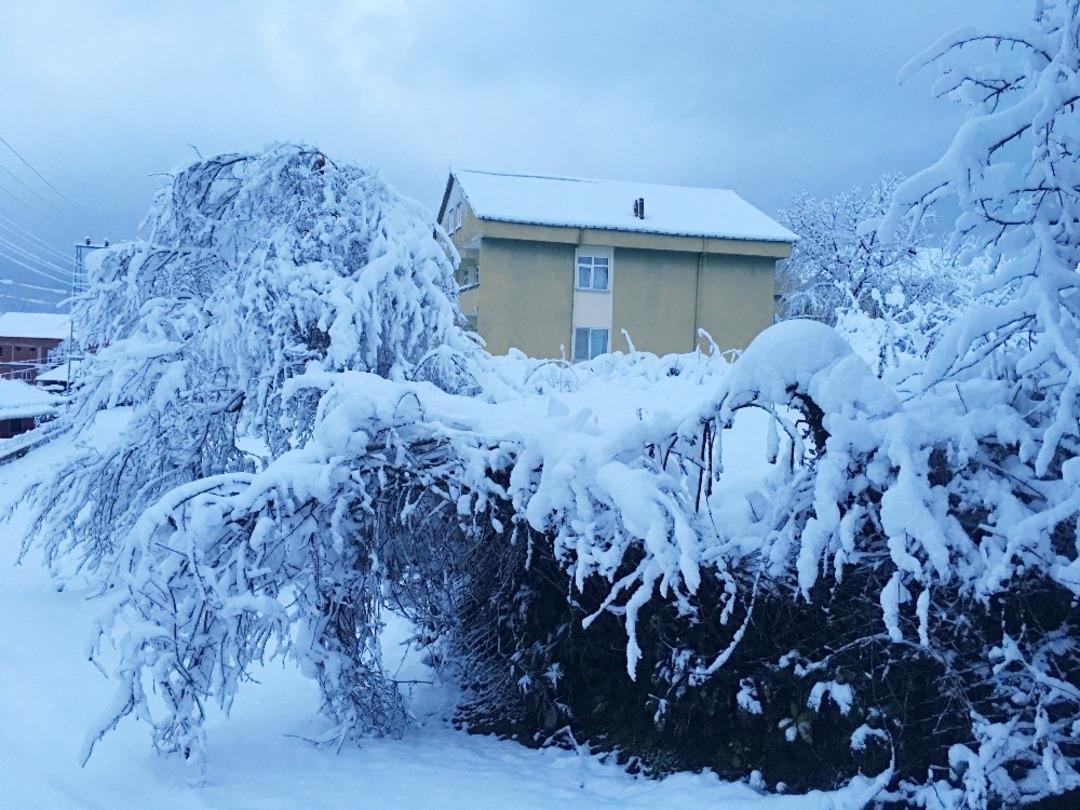 Yenice&rsquo;de kart postallık manzaralar oluştu