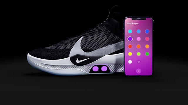 Nike'tan telefonla kontrol edilebilen 'akıllı ayakkabı'