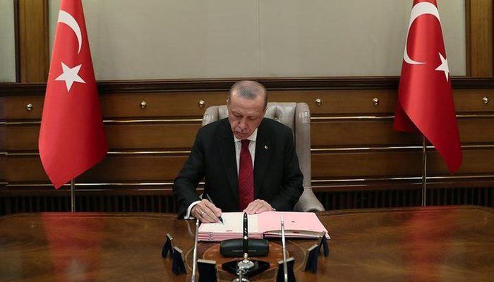 Cumhurbaşkanı Erdoğan'dan atama kararları