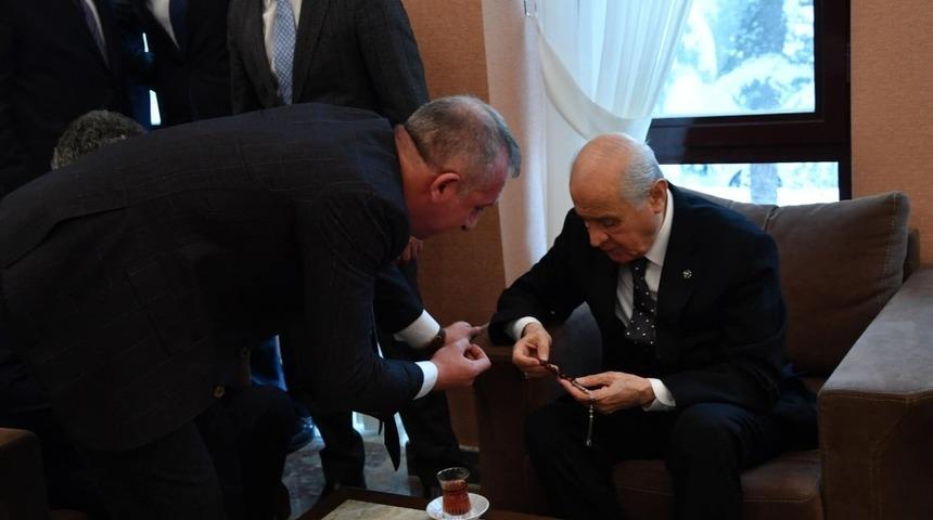 MHP Kastamonu İl Başkanı Y&uuml;ksel Aydın, MHP İl Başkanları toplantısına katıldı