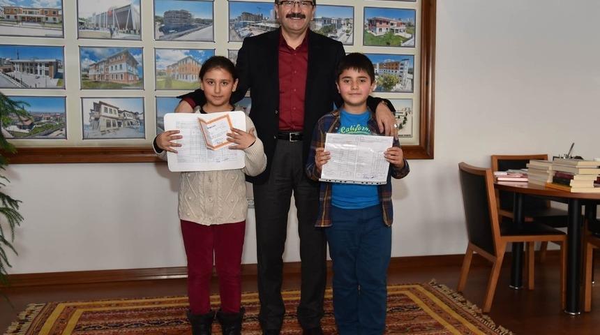 Başkan Tiryaki&rsquo;den karne m&uuml;jdesi