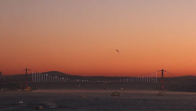 İstanbul'da kış güneşi ile birlikte gelen renk cümbüşü