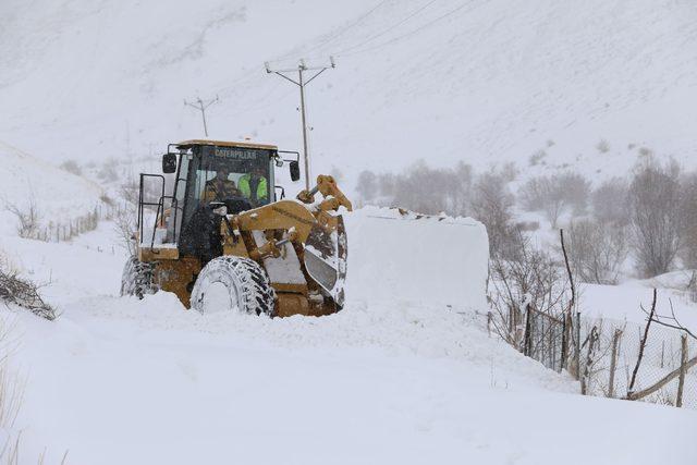 Van ve Bitlis'te kapanan yollar açılıyor