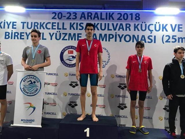 Kayseri’nin rekortmen yüzücüsü Yiğit Aslan ve Antrenörü Corrado milli takım kampına gidiyor