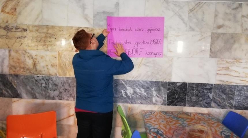 Malkara&rsquo;da &ouml;ğrenciler israfa dikkat &ccedil;ekti