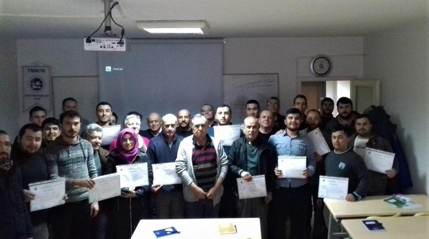 Kimya M&uuml;hendisleri Odası numune alma personellerine eğitim verdi