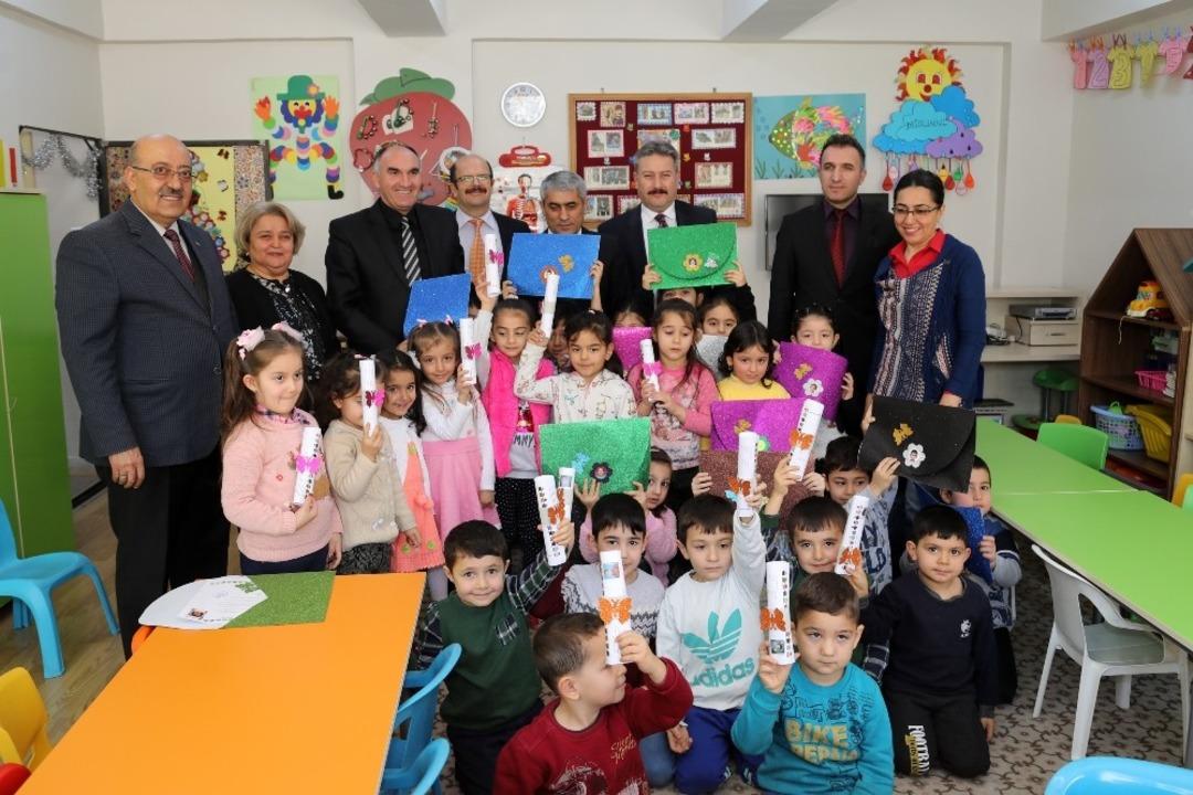 Başkan Palancıoğlu karne t&ouml;reninde