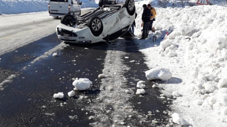 Bingöl’de trafik kazası: 5 yaralı