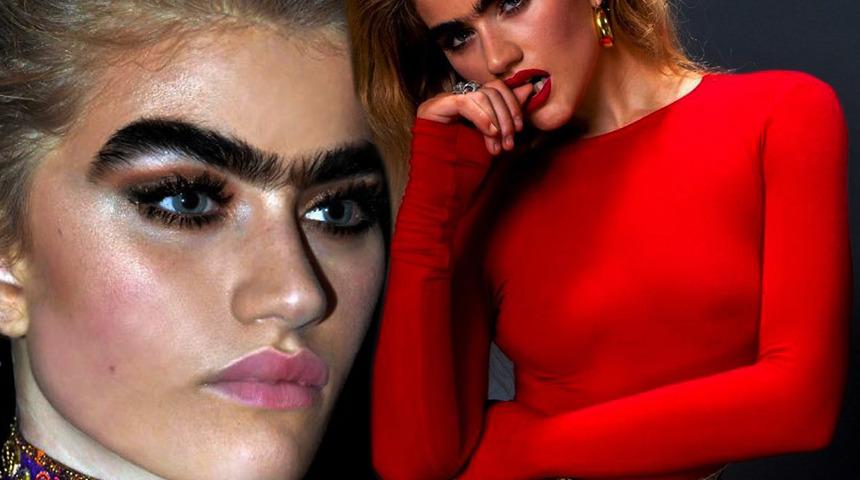 Araştırmaya göre kalın kaşları olan kadınlar daha çekici, testosteron seviyeleri yüksek!