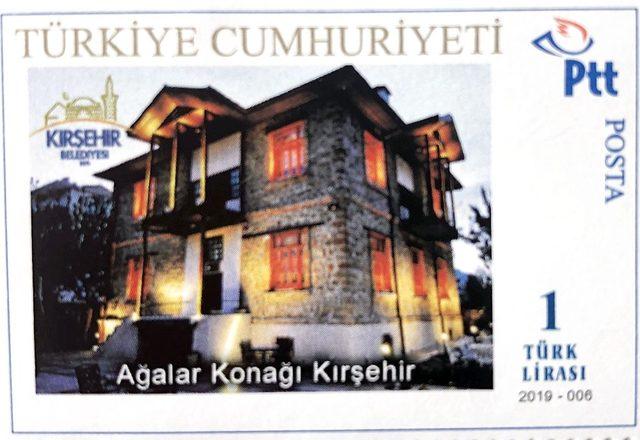 Kırşehir Belediyesi özel tasarlanmış pul bastırdı