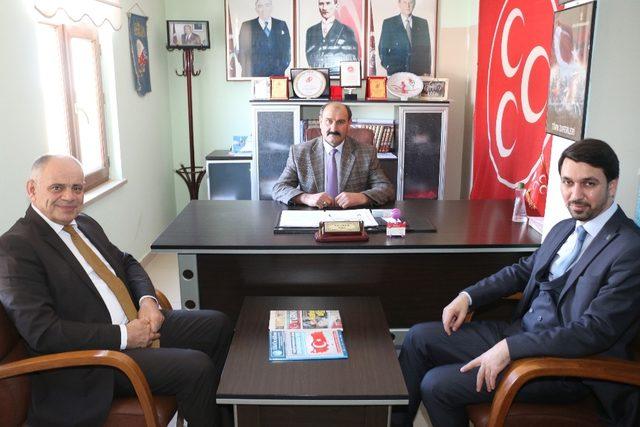 Yahyalı Ak Parti İl Teşkilatından MHP İlçe Teşkilatına Ziyaret