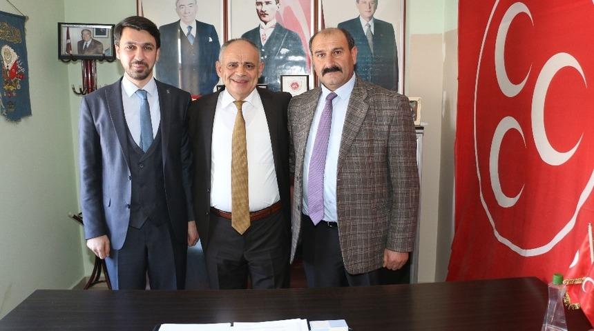 Yahyalı Ak Parti İl Teşkilatından MHP İl&ccedil;e Teşkilatına Ziyaret