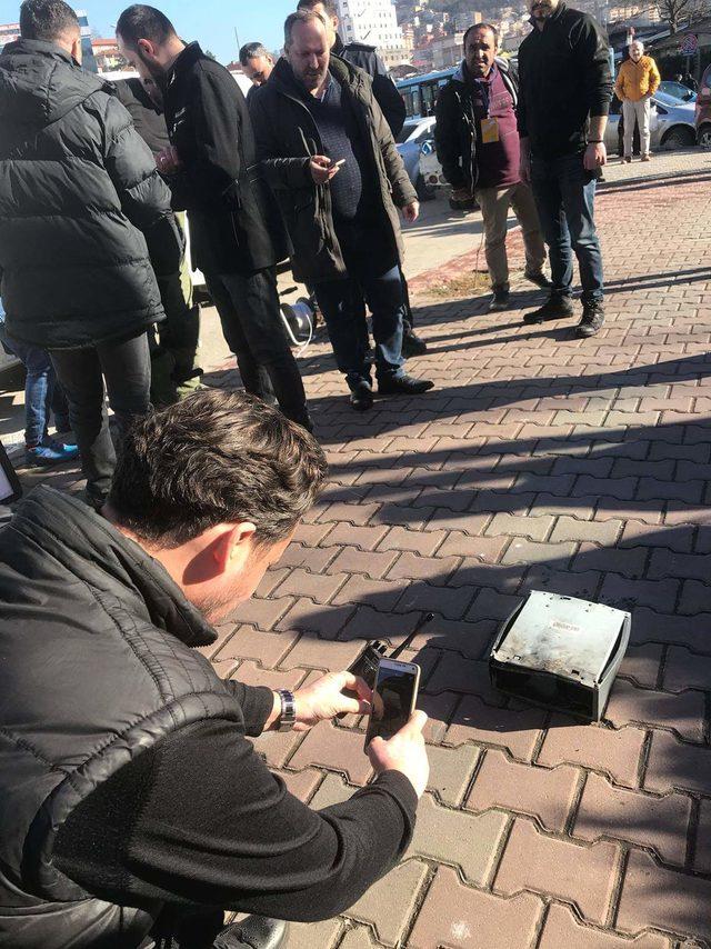Zonguldak'ta şüpheli kutu paniği