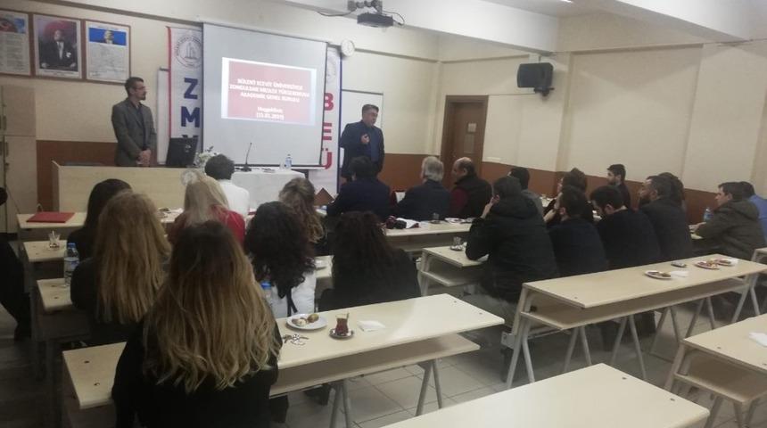 BE&Uuml; akademik genel kurul toplantısı yapıldı