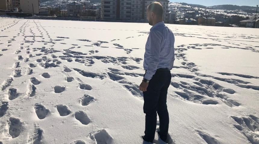 Bilecik&rsquo;te 4 futbol m&uuml;sabakası olumsuz hava şartları nedeniyle iptal edildi