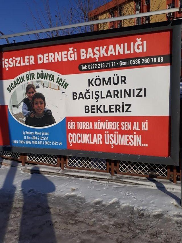 İşsizler Derneği’nin “Kömür Kampanyası”na destek