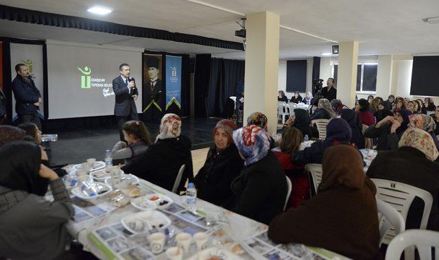 Başkan Ataç, Çukurhisarlılar ile bir araya geldi