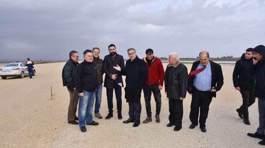 &Ccedil;ukurova B&ouml;lgesel Havalimanı&rsquo;nın ana pistinin y&uuml;zde 70&rsquo;i tamamlandı