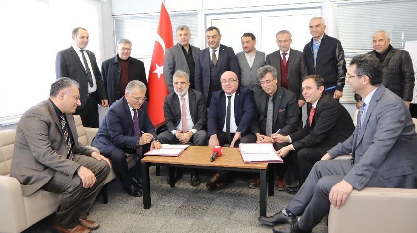 Kayseri &Uuml;niversitesi ile Mimarsinan OSB Arasında İşbirliği &Ouml;n Protokol&uuml; İmzalandı