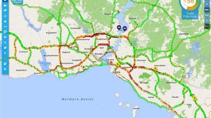 İstanbul'da 'karne' yoğunluğu! Trafik durma noktasında