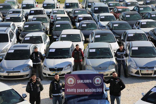 Şanlıurfa merkezli 36 ilde çalıntı araç operasyonu: 15 gözaltı