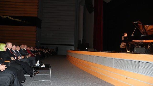 Cumhurbaşkanı Erdoğan, Fazıl Say'ın konserine gitti