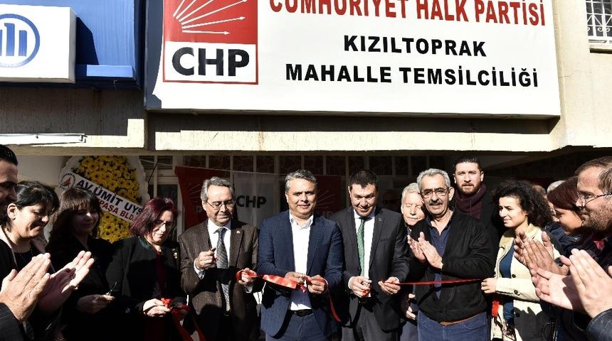 Uysal, partisinin Mahalle temsilciliği a&ccedil;ılışına katıldı