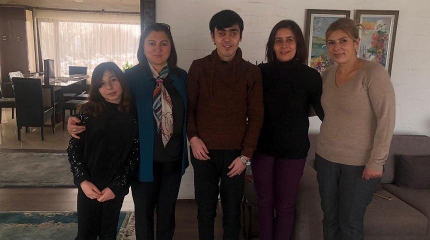 Vali &Uuml;nl&uuml;, Taşkınsu ailesini ziyaret etti