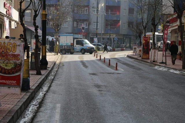 Siirt belediyesinden duba çalışması