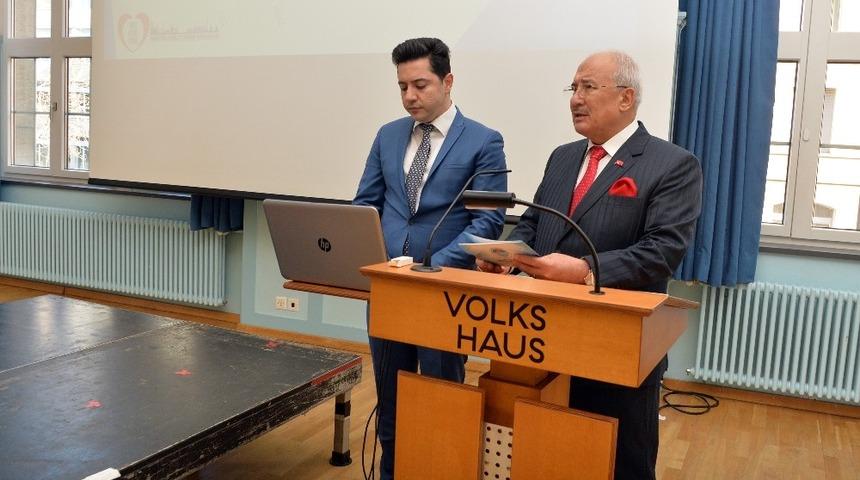 Kocamaz, Zürih’te Kardeş Kentler Birliği Çalıştayına katıldı