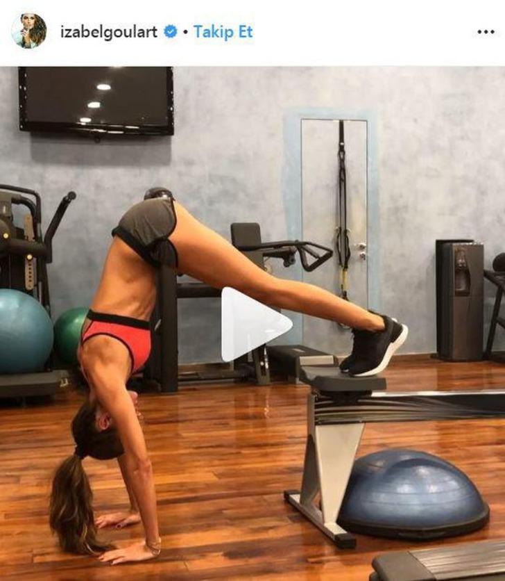 İşte pilates yapan futbolcu eşleri G3