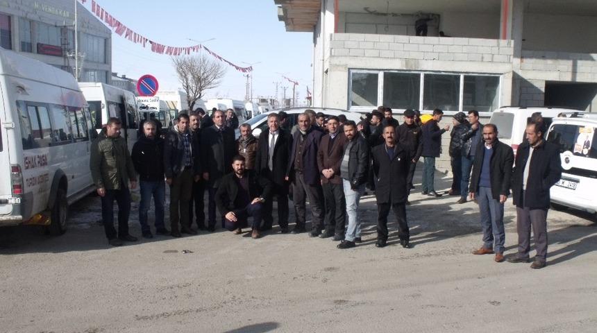 Saray Belediye Başkan Adayını t&ouml;renle Van&rsquo;a uğurlandı