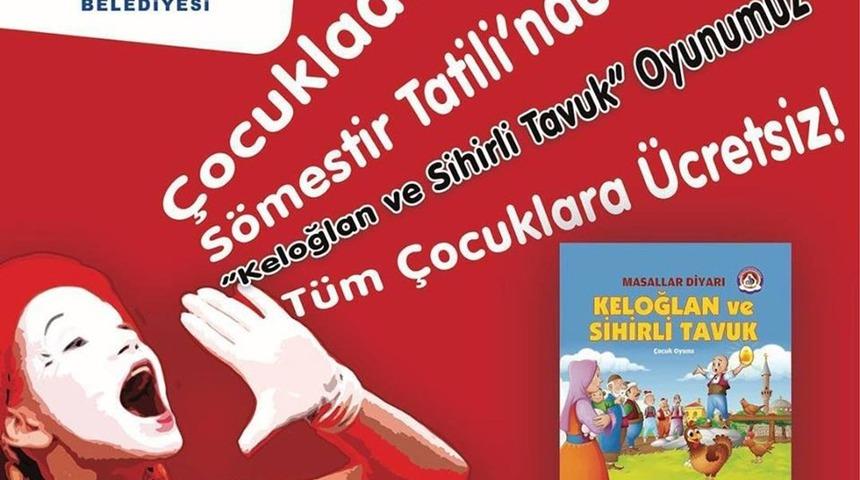 Başkan Zolan s&ouml;mestr tatilinde &ccedil;ocukları unutmadı