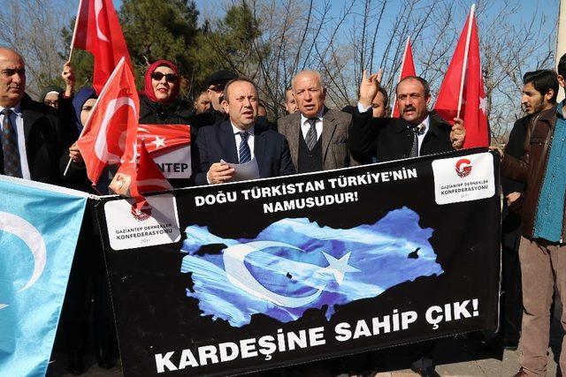 Gaziantep Dernekler Konfederasyonundan Doğu Türkistan Tepkisi