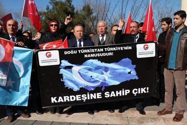 Gaziantep Dernekler Konfederasyonundan Doğu Türkistan Tepkisi