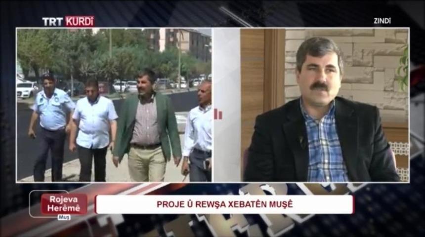 Başkan Asya, TRT ekranlarında Muş&rsquo;u ve hizmetleri anlattı