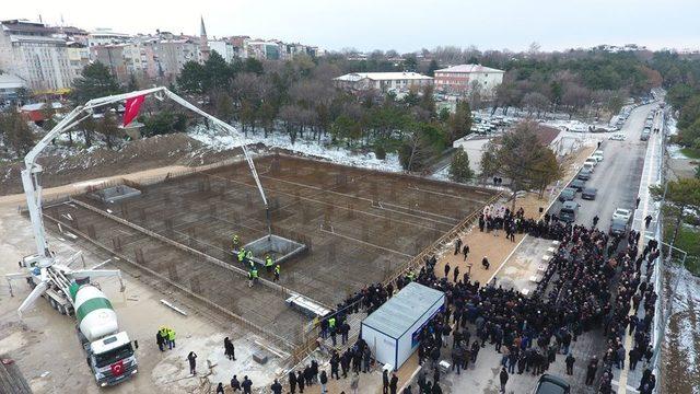 Suluova’da Yeni Şeker Camisi’nin temeli atıldı