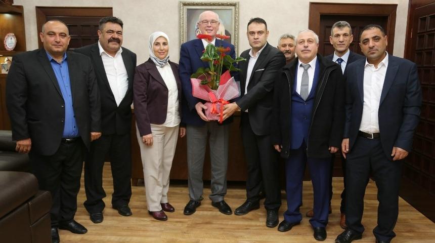 &Ccedil;ELDER&rsquo;den Başkan Kurt&rsquo;a ziyaret