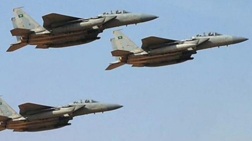 Yemen'de Husilere y&ouml;nelik yoğun hava saldırısı