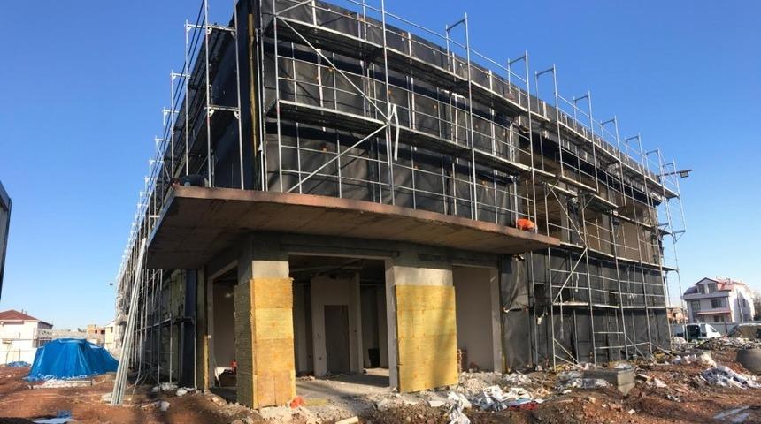 Havuz inşasında sona geliniyor