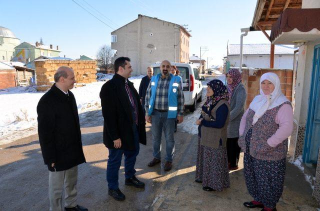 İl Sağlık Müdürü Bilge’den ev ziyareti