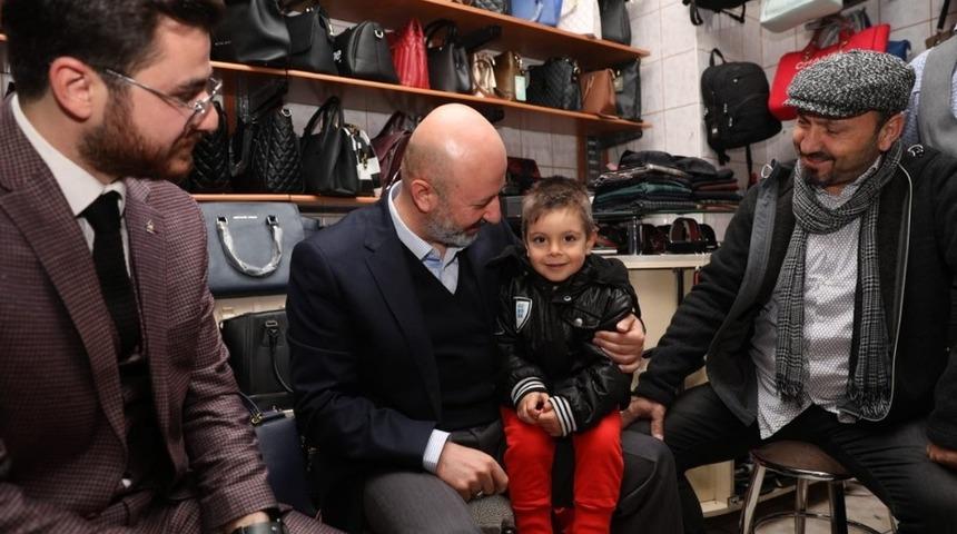 Başkan &Ccedil;olakbayrakdar&rsquo;a Esnaflardan Tam Destek